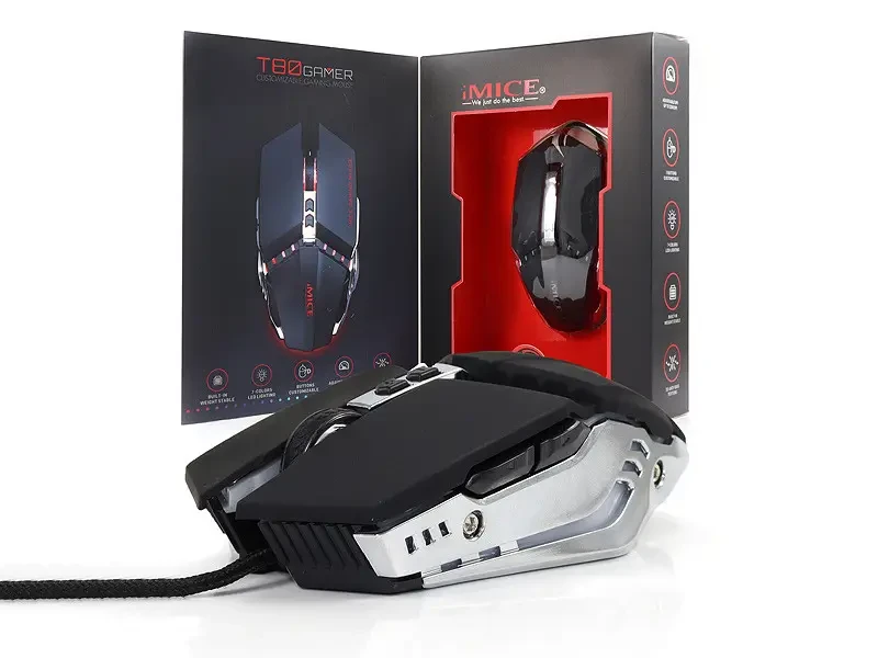 Комп'ютерна миша дротова iMICE T80