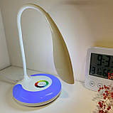 Настільна LED Desk Lamp 5 W 5500K з різнобарвним підсвічуванням, фото 4