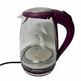 Електричний чайник Rainberg RB-701 фіолетовий, фото 4