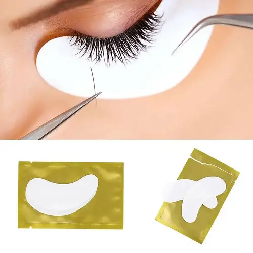Патчи гидрогелевые под глаза для ламинирования и наращивания ресниц ...
