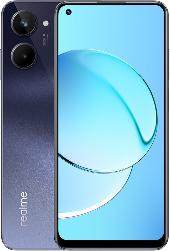 REALME 10 4/128 GB Global NFC Rush Black Гарантія 1 рік (*CPA -3% Скидка)_L