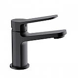 Frap F1062 – Змішувач для умивальника чорного кольору, фото 2