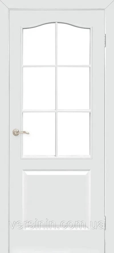 Двері класика зі склом під фарбування, фото 1