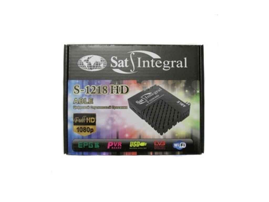 Супутниковий тюнер S-1218 HD ABLE (прошитий) ТМ SAT-INTEGRAL BP