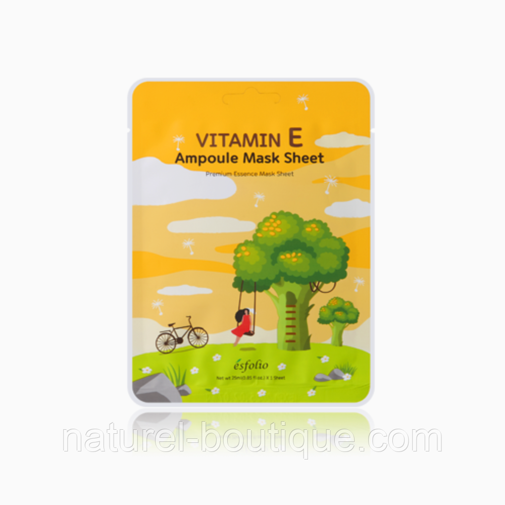 Маска тканинна для обличчя Esfolio Vitamin, фото 1