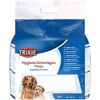 Trixie TX-23417 Пеленки впитывающие Trixie для щенков и собак, 40 х 60 см, 50 шт