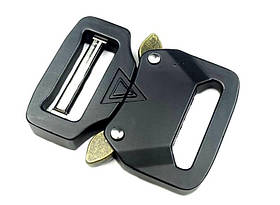 Пряжка - фастекс металевий 27мм колір Чорний М-23571