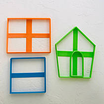 3D-формочки-вирубки для пряників "Будинок 28"