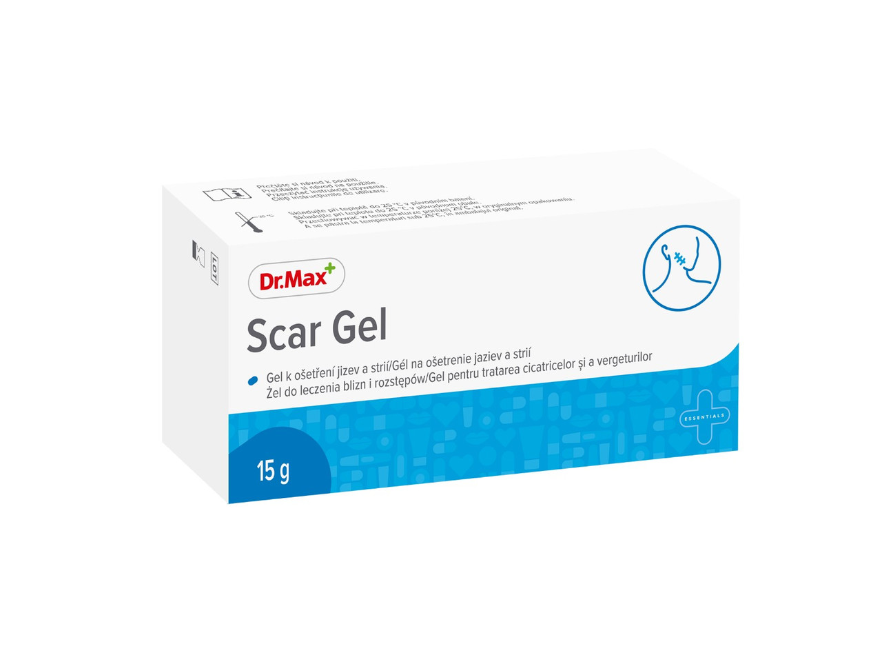 Dr.Max Scar Gel гель для лікування рубців і розтяжок, 15 г