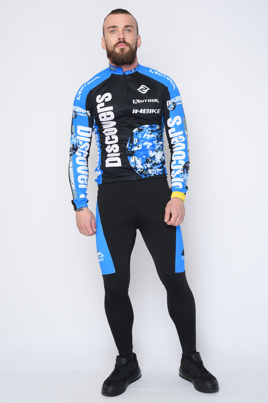 Велокостюм чоловiчий теплий р.S 132122P, фото 1