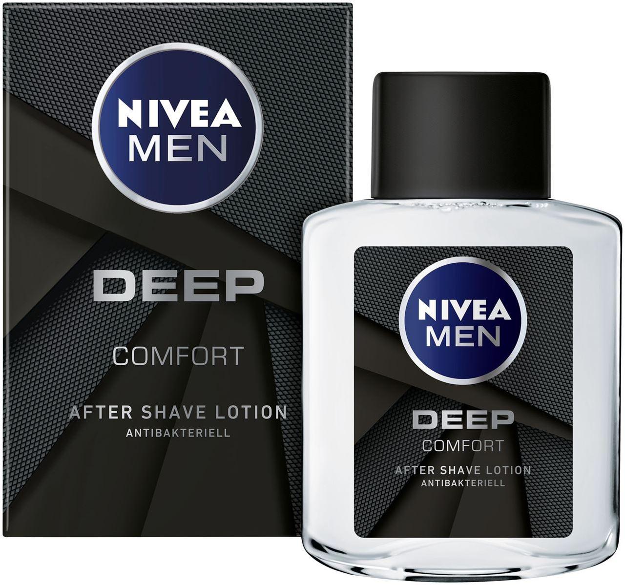 Лосьйон NIVEA після гоління 100 мл DEEP (чорний)