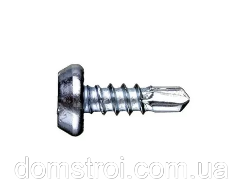 Шуруп блоха (саморіз) 3.5х9.5 цинк (100 шт)