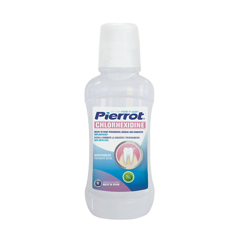 Ополіскувач для ротової порожнини з хлоргексидином Pierrot Chlorhexidine Mouthwash 250 ml, Ref.35