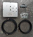 Антена панельна Mimo 17дБ (1700-2700 МГц) з кабелем 2х10 метрів, фото 2