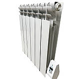 Обігрівач масляний алюмінієвий Electro Elite 6WEL, 6 секцій 500/100, Wi-Fi програматор зліва, 700Вт, фото 5