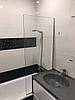 Шторки і перегородки для ванної із загартованого скла LONDON 700х1400мм, фото 7