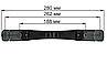 Ручка валізна, для перенесення великих валіз РЧ-712 (L=280мм), фото 2
