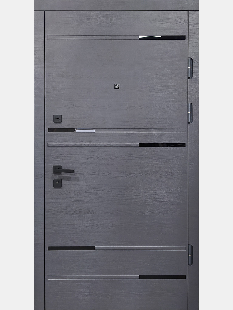 Двері квартирні, модель 22-74, 2 замки, одинарні, комплектація CLASSIC