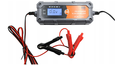 Електронний зарядний пристрій для гелевих і кислотних акумуляторів 6V 12V AGM GEL Bass BP-6701, фото 2