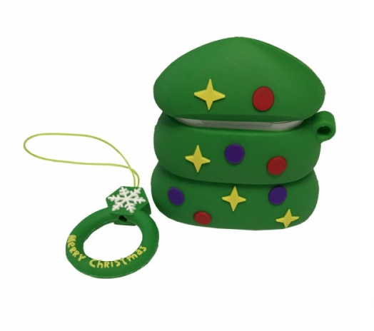 Чохол зимовий об'ємний BIG HERO CHRISTMAS для AirPods Tree (Ялинка)
