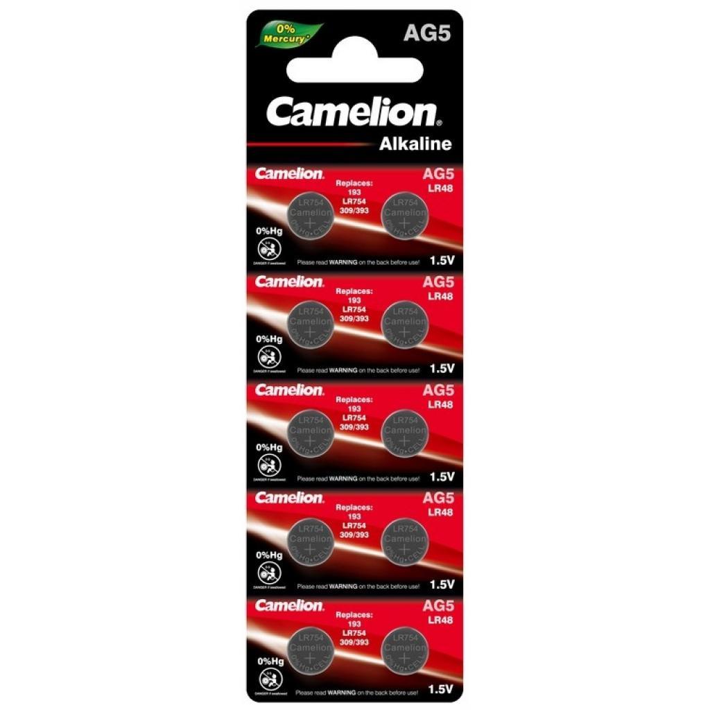 Батарейка таблетка Camelion AG5 (AG5-BP10)