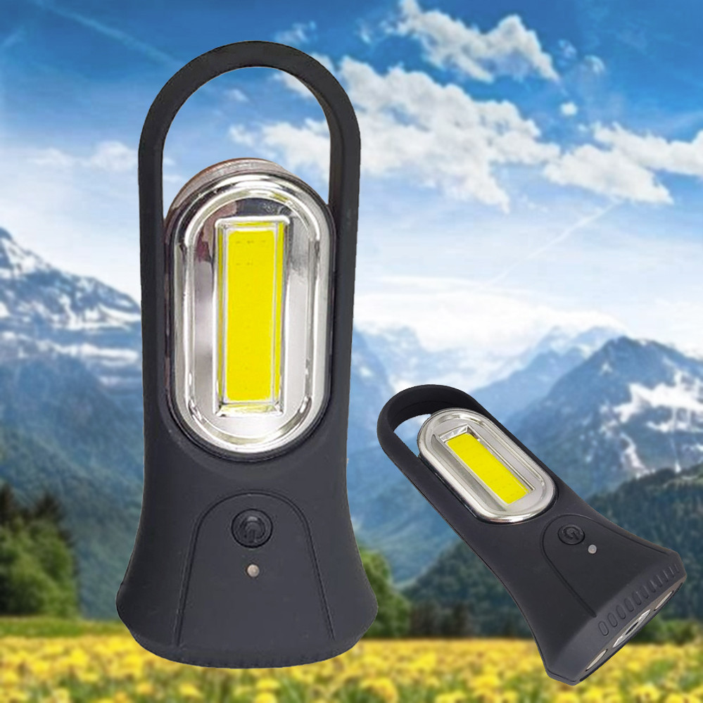 Ліхтарик ручний COB LED на магніті з usb зарядкою світлодіодний ліхтар акумуляторний переносний, фото 1