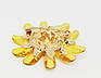 Брошка Fashion Jewerly "Yellow flower" (081465), фото 2