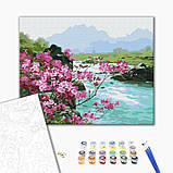 Картина за номерами Гірські квіти Картини за номерами Пейзаж природа гори Розпис по полотну Brushme BS51394, фото 2