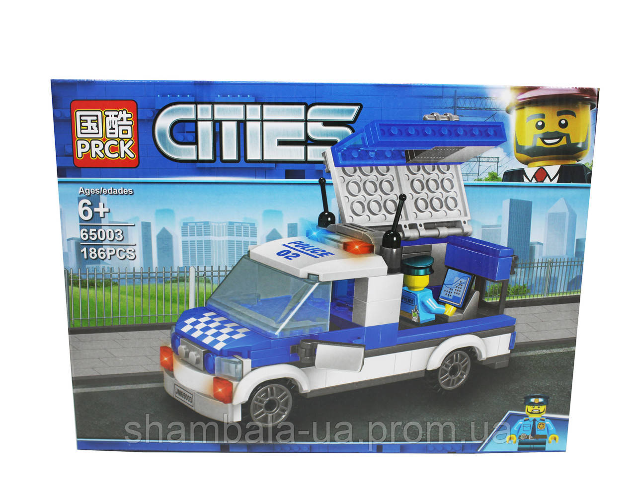 Конструктор PRCK "Cites police 02"(073651)
