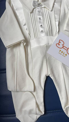 Чоловічок на виписку (0-3м) (YOLA.BABY.SHOP), фото 4