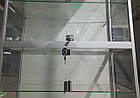 Торгова вітрина скляна з алюмінієвого профілю 800х350х1800 мм., Б/у, фото 6