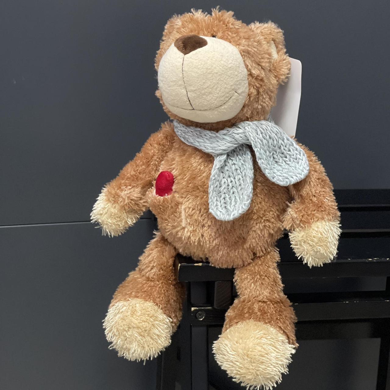 Іграшка мяка "Ведмедик з сердечком", коричневий, Мягкая игрушка "Мишка с сердечком" 17977, фото 1