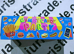 Желейні цукерки Fast Food (фаст фуд) Gummy Candy Party 9 г 30 шт./пач. No 845388