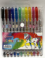 Набор гелевых ручек с блестками Glitter Pen Little Pony 12 цветов, 12шт