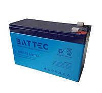 Батарея (Аккумулятор) 12V 7Ah AGM Battec (12BT-7S) cиняя новая