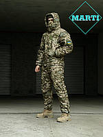Костюм 'Terra WARM' зеленый пиксель Армейский теплый костюм пиксель Тактический костюм soft shell ЗСУ