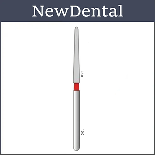 Бор CF-13F(D=014мм.) конусоподібний 10 шт Denco