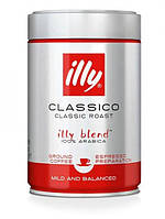 Кофе молотый illy Classico 250 г Илли 100% арабика