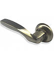 Дверна ручка Paladii AL Лора сатін /хром/бронза, фото 3