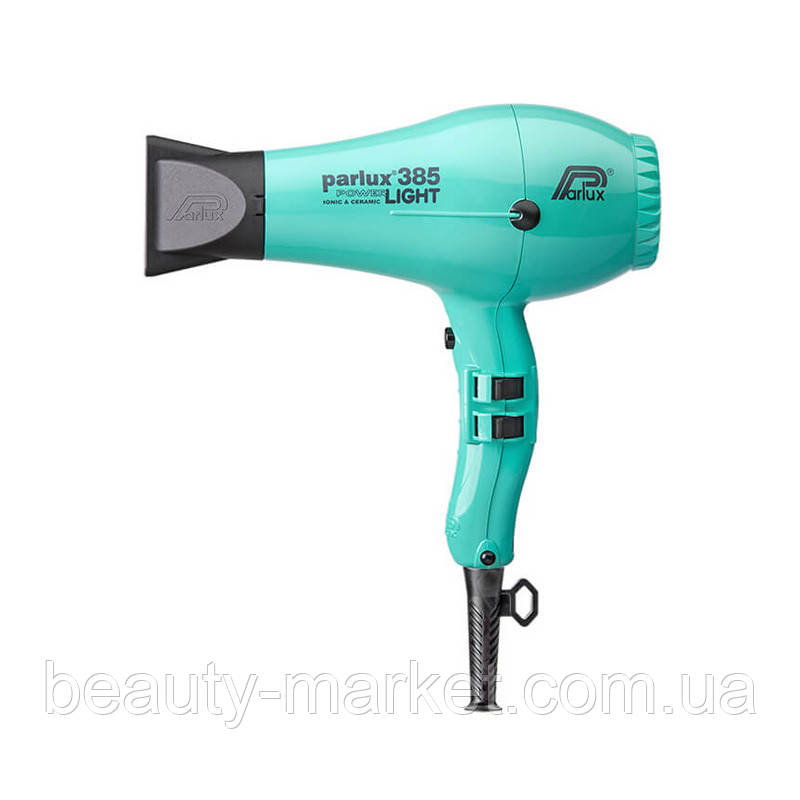 Фен для волосся Parlux 385 I&C Power Light 2150W бірюзовий