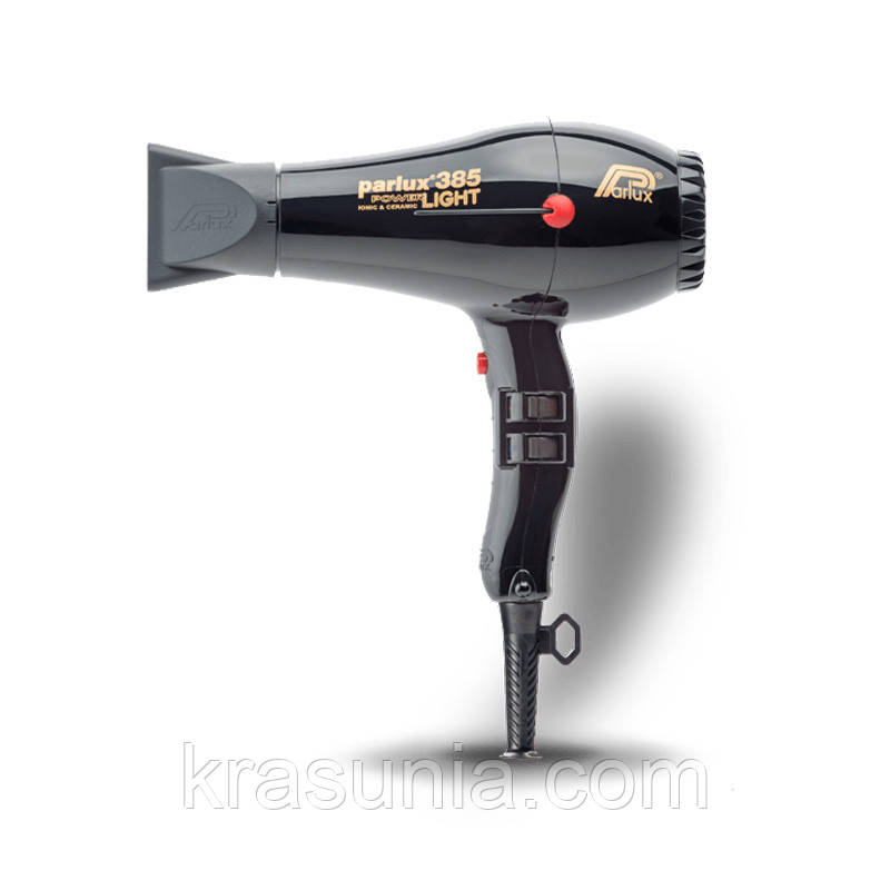 Фен для волосся Parlux 385 I&C Power Light 2150W чорний