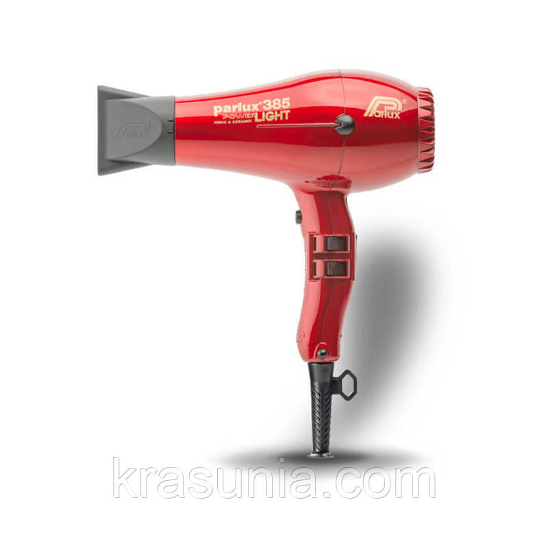 Фен для волосся Parlux 385 I&C Power Light 2150W червоний