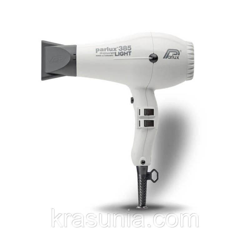 Фен для волосся Parlux 385 I&C Power Light 2150W білий