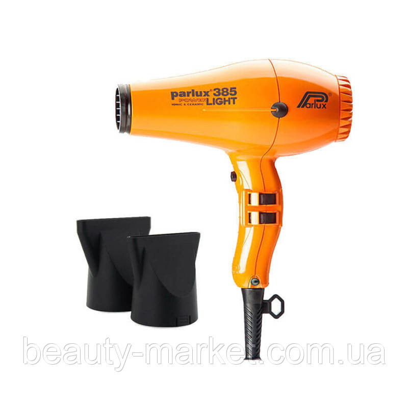 Фен для волосся Parlux 385 I&C Power Light 2150W помаранчевий
