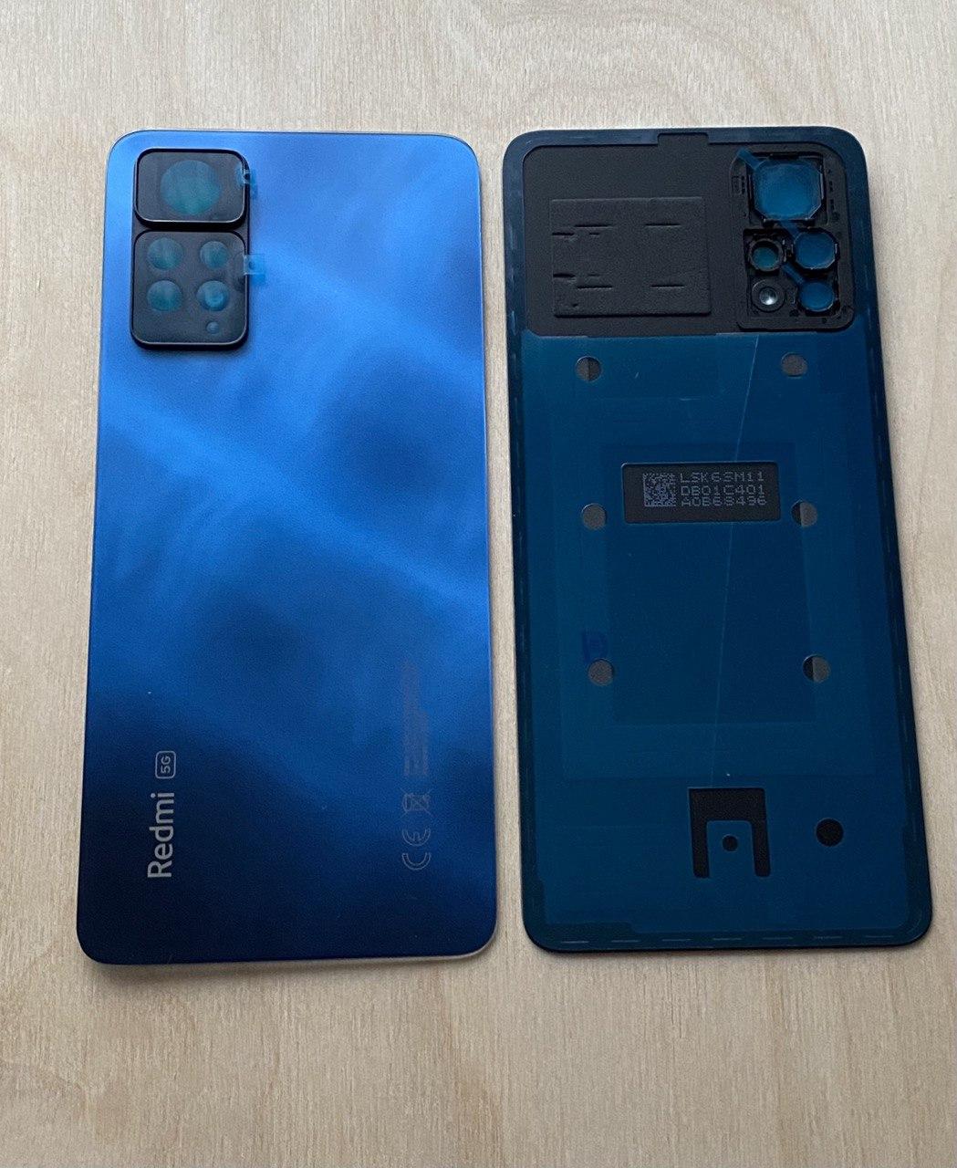 Задня кришка Xiaomi Redmi Note 11 Pro 5G (Atlantic Blue), колір - Синій