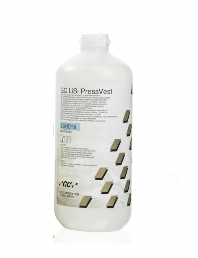 LiSi PressVest, формувальна маса для прес-кераміки, рідина 900мл. GC (Япония)