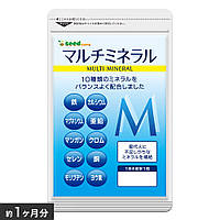 Seedcoms Японские минералы мульти-минералы полный состав 30 табл на месяц