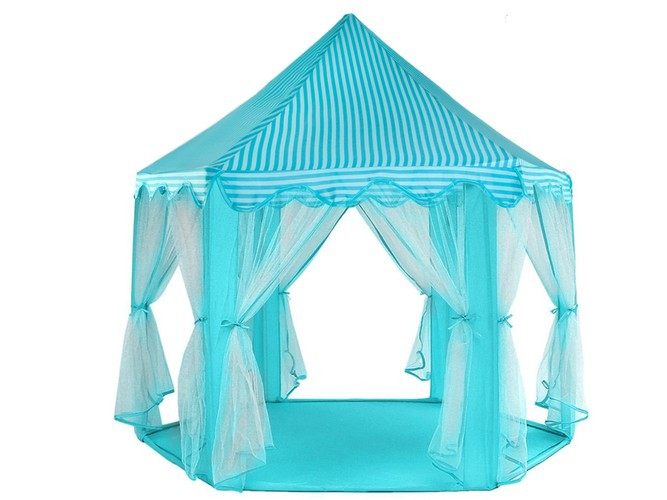 Палатка детская игровая голубая KRUZZEL 6105 - фото 2 - id-p924730278
