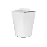 Коробка для локшини 500мл. 2PE білий Ø82 мм. h = 90 мм. (small) (50)