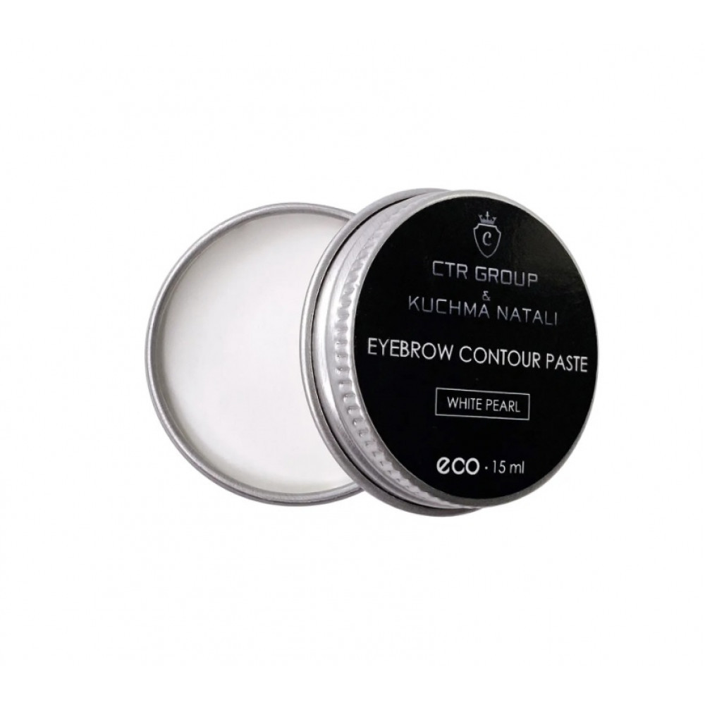 Контурна паста для розмітки (моделювання) брів CTR Eyebrow Counter Paste White pearl | Біла 15 мл